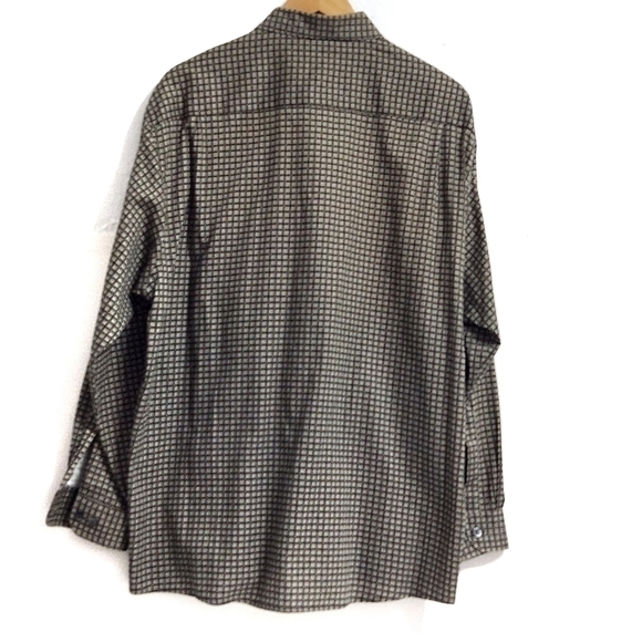 Vintage Casa Moda Checkered Regular Fit Dress Shirts - Picture 2 of 8